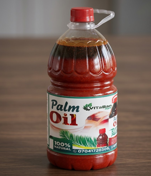 Vitaban agro palm oil (3ltrs) Vitaban agro palm oil (3ltrs)