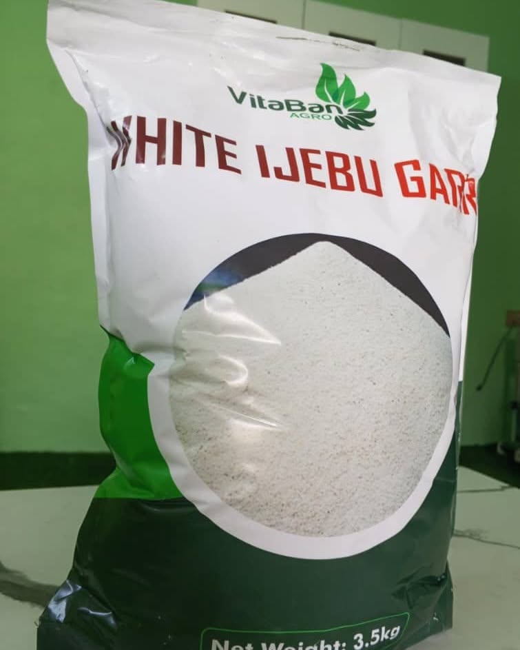 white ijebu garri (3.5kg) white ijebu garri (3.5kg)